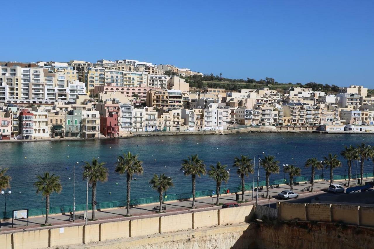 Sea Front Apartment Marsaskala Esterno foto